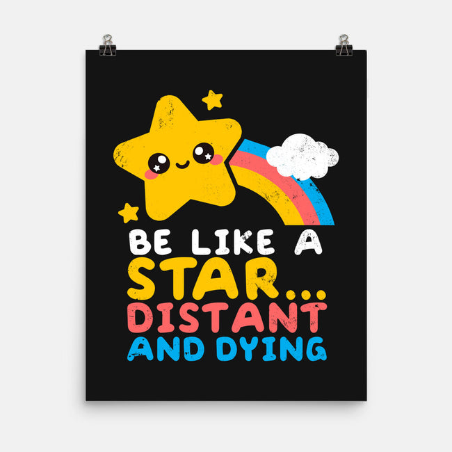 Like A Star-none matte poster-NemiMakeit