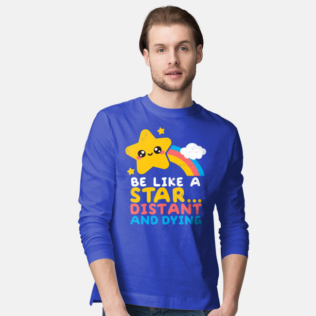 Like A Star-mens long sleeved tee-NemiMakeit