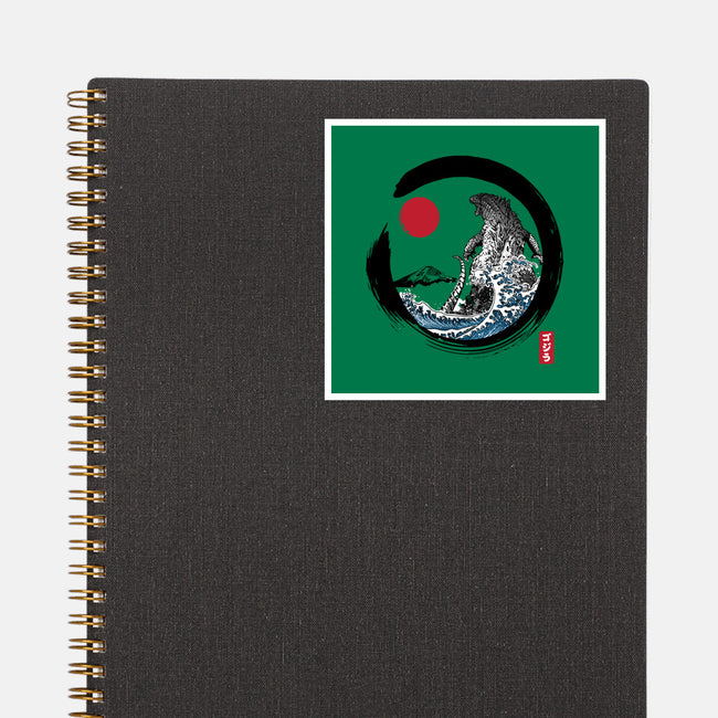 Enso Kaiju-none glossy sticker-DrMonekers