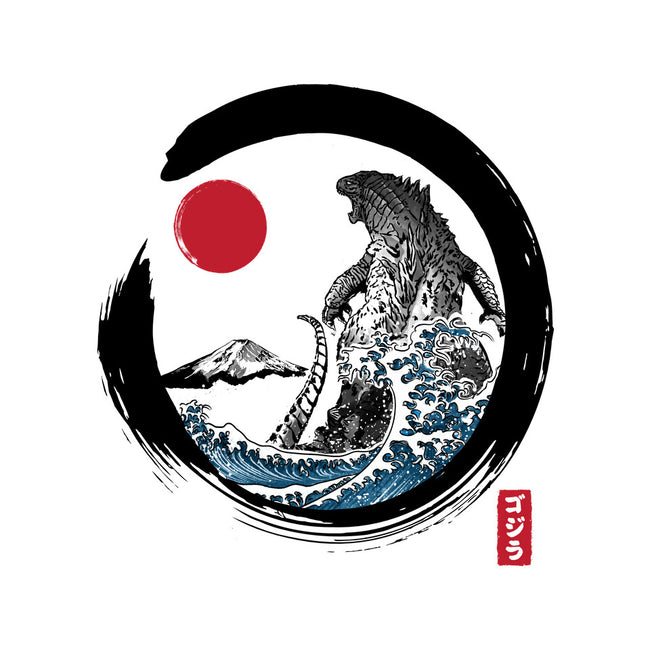 Enso Kaiju-none glossy sticker-DrMonekers