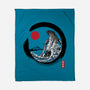 Enso Kaiju-none fleece blanket-DrMonekers