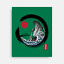Enso Kaiju-none stretched canvas-DrMonekers