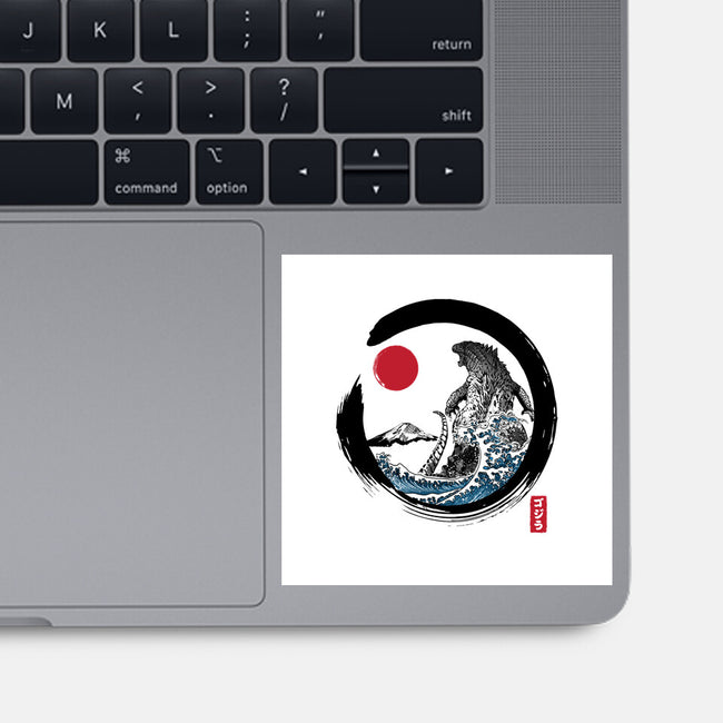 Enso Kaiju-none glossy sticker-DrMonekers