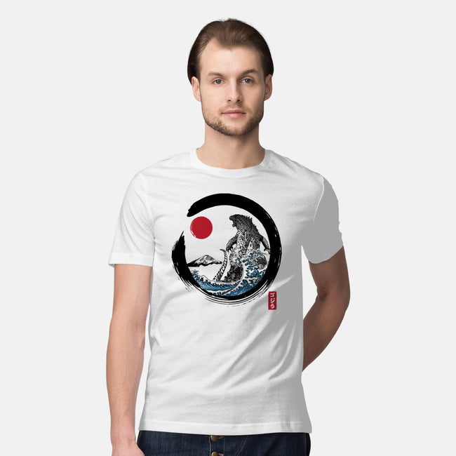 Enso Kaiju-mens premium tee-DrMonekers