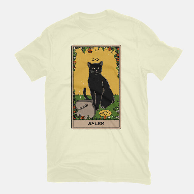 Salem The Cat-mens basic tee-Thiago Correa