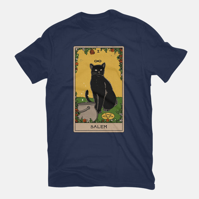 Salem The Cat-mens basic tee-Thiago Correa