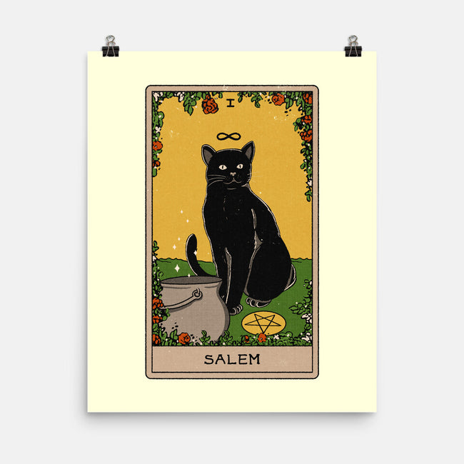 Salem The Cat-none matte poster-Thiago Correa
