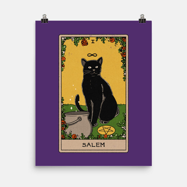 Salem The Cat-none matte poster-Thiago Correa