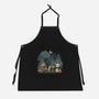 Halloween Forest-unisex kitchen apron-tobefonseca