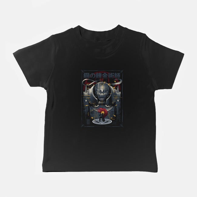The Armored Alchemist-baby basic tee-silentOp