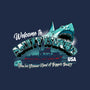 Welcome To Amity Island-none glossy sticker-goodidearyan