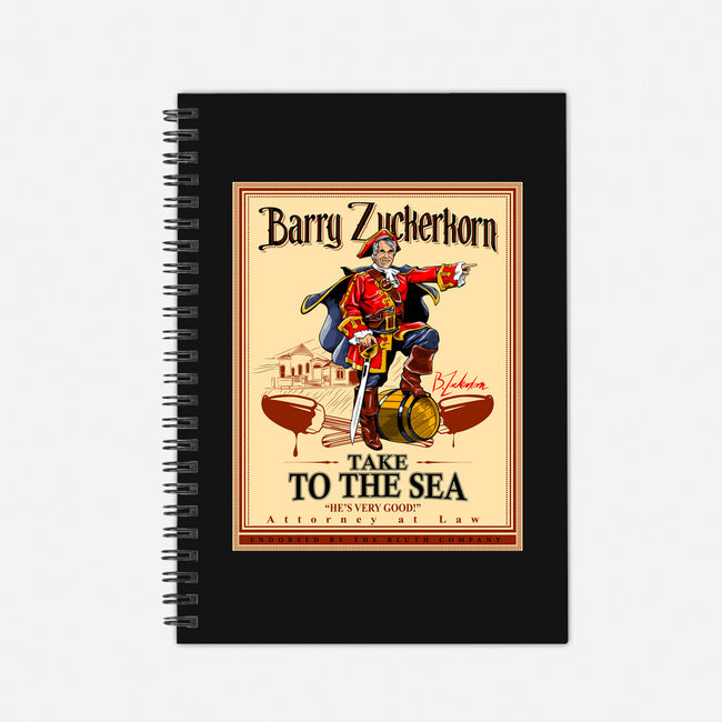 Take To The Sea-none dot grid notebook-boltfromtheblue