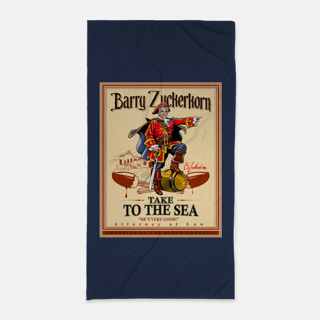 Take To The Sea-none beach towel-boltfromtheblue