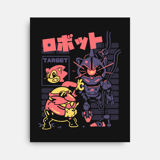 Evil Creation-none stretched canvas-Sketchdemao