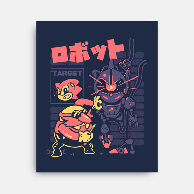 Evil Creation-none stretched canvas-Sketchdemao