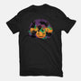 Hello Cat Halloween-womens fitted tee-tobefonseca