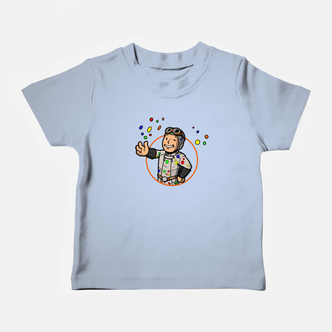 Polka Dot Boy-baby basic tee-Boggs Nicolas