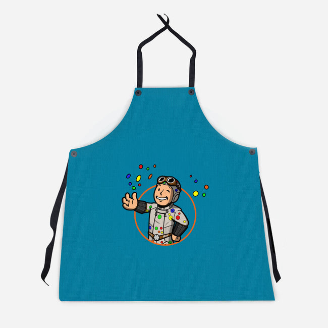 Polka Dot Boy-unisex kitchen apron-Boggs Nicolas