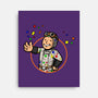 Polka Dot Boy-none stretched canvas-Boggs Nicolas