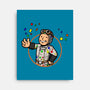 Polka Dot Boy-none stretched canvas-Boggs Nicolas
