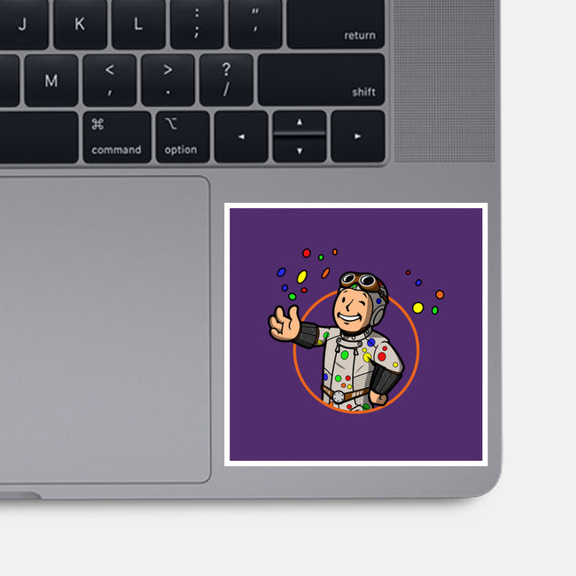Polka Dot Boy-none glossy sticker-Boggs Nicolas