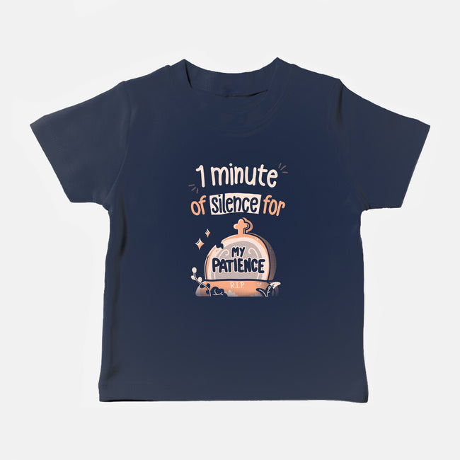 RIP Patience-baby basic tee-Mushita