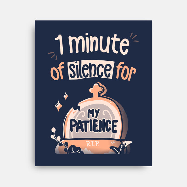 RIP Patience-none stretched canvas-Mushita