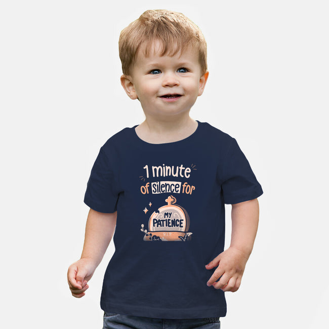 RIP Patience-baby basic tee-Mushita