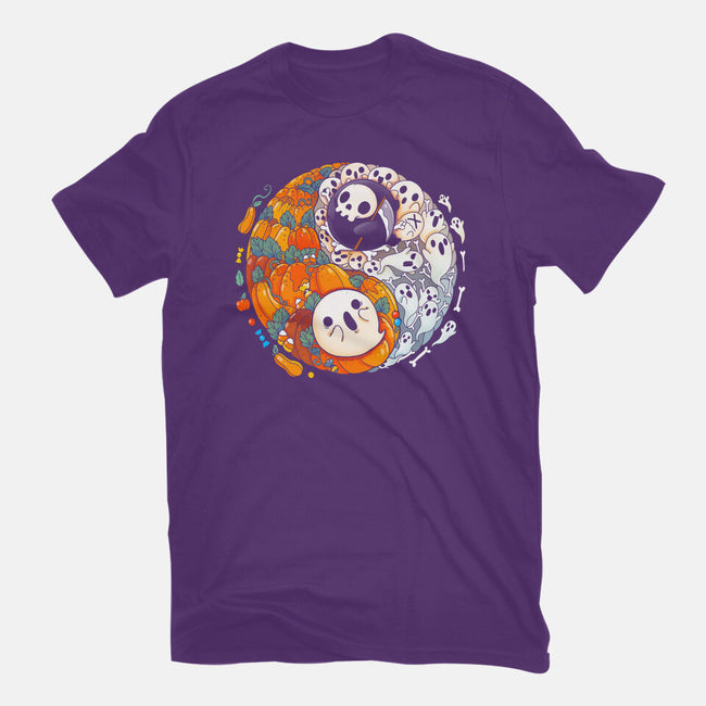 Halloween Duo-youth basic tee-Vallina84
