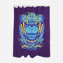 Angemon-none polyester shower curtain-Kabuto Studio