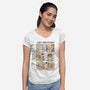 Art History-womens v-neck tee-Thiago Correa