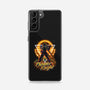 Retro Phoenix Knight-samsung snap phone case-Olipop