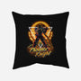 Retro Phoenix Knight-none removable cover throw pillow-Olipop