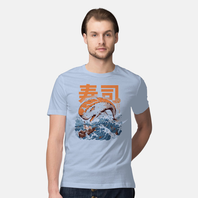 Moby Sushi-mens premium tee-ilustrata