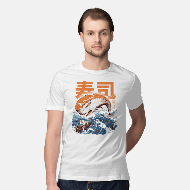 Moby Sushi-mens premium tee-ilustrata