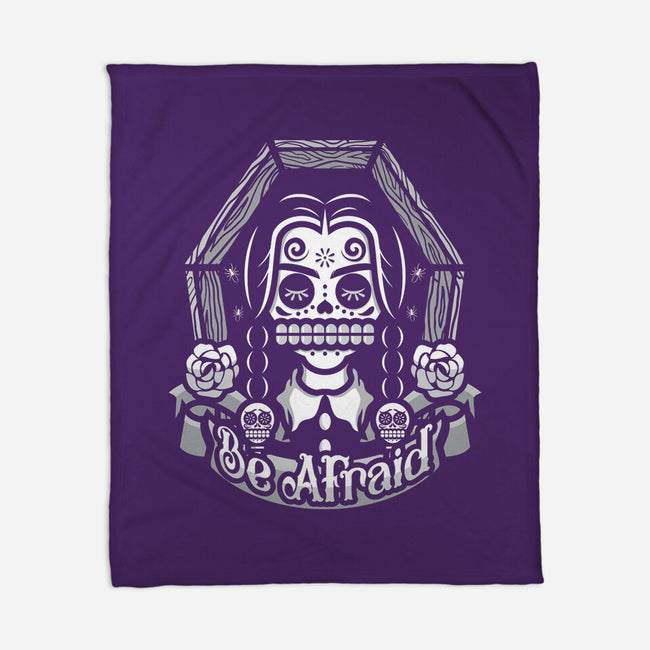 Wednesday Calavera-none fleece blanket-jrberger