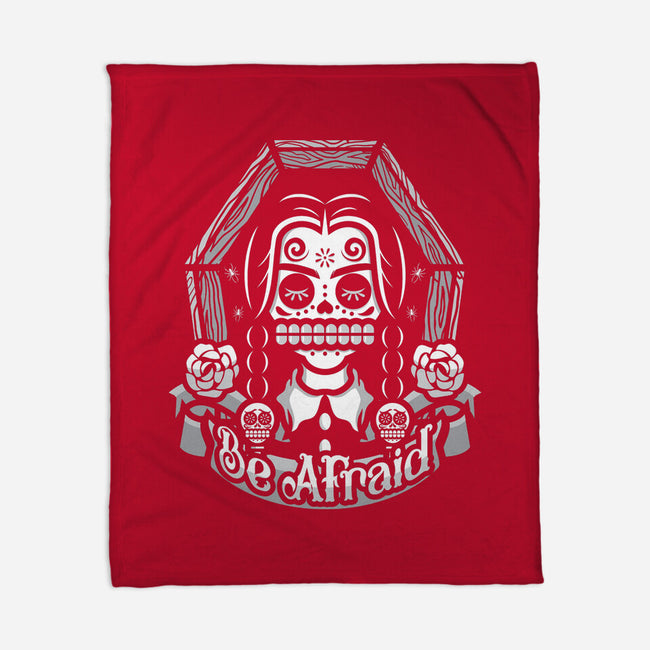 Wednesday Calavera-none fleece blanket-jrberger