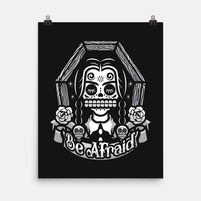Wednesday Calavera-none matte poster-jrberger