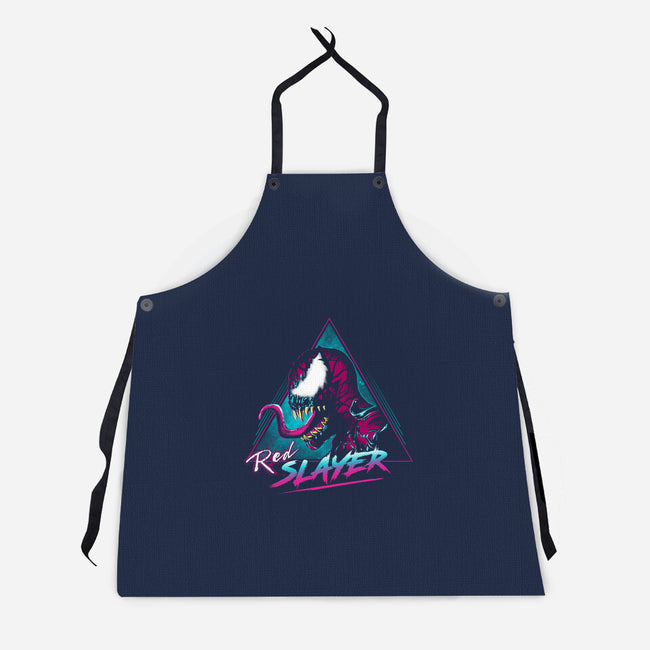 Red Slayer-unisex kitchen apron-ddjvigo
