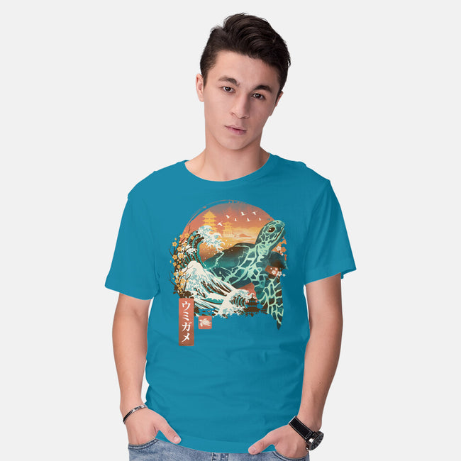 Kame Landscape-mens basic tee-dandingeroz