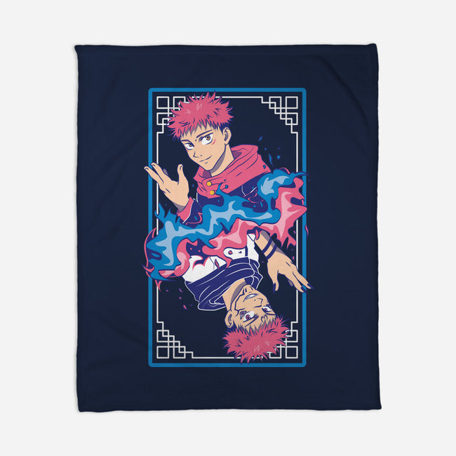 The King Of Curses-none fleece blanket-Domii