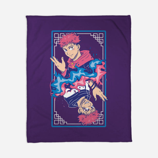 The King Of Curses-none fleece blanket-Domii