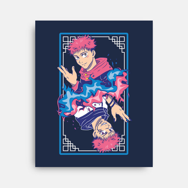 The King Of Curses-none stretched canvas-Domii