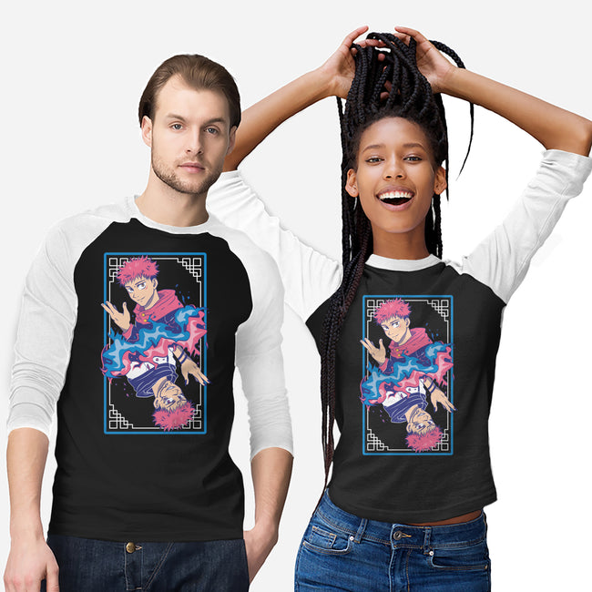 The King Of Curses-unisex baseball tee-Domii