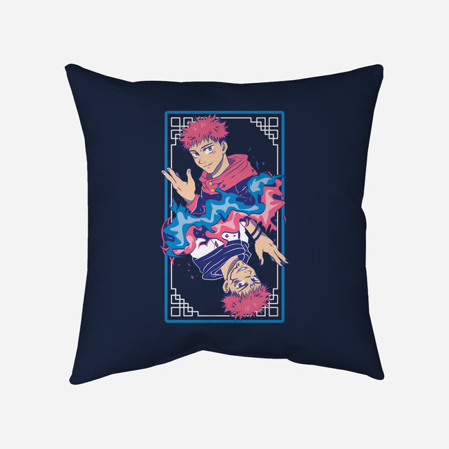 The King Of Curses-none removable cover w insert throw pillow-Domii
