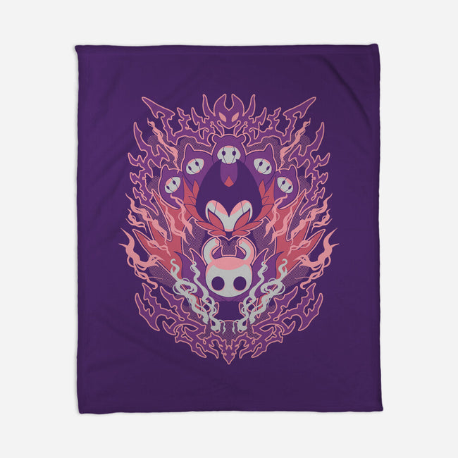 Hollow Knight-none fleece blanket-1Wing