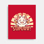 You're Doing SuPURR-none stretched canvas-TechraNova