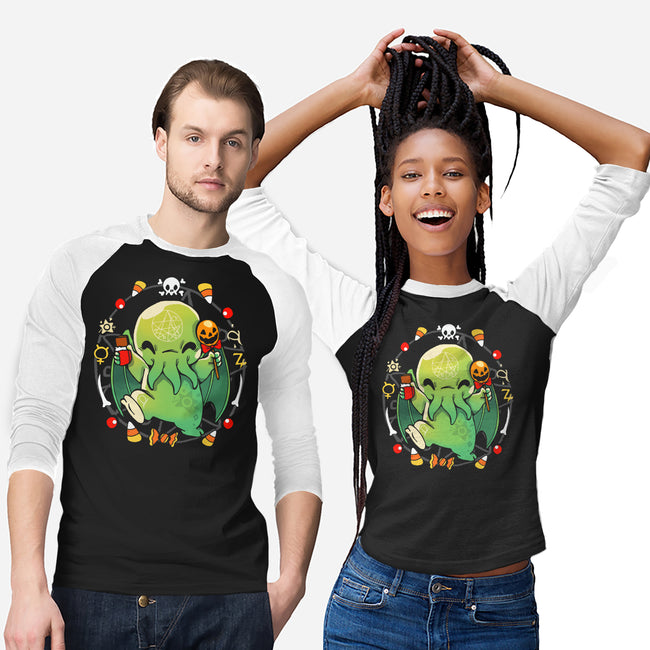 Call Of Halloween-unisex baseball tee-Vallina84