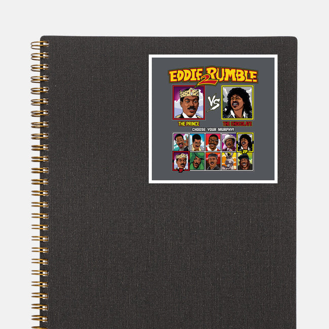 Eddie 2 Rumble-none glossy sticker-Retro Review