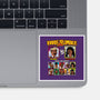 Eddie 2 Rumble-none glossy sticker-Retro Review